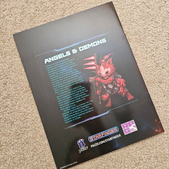 Paizo Starfinder RPG Skitter Warp (Free RPG Day 2022) New - Picture 2 of 2